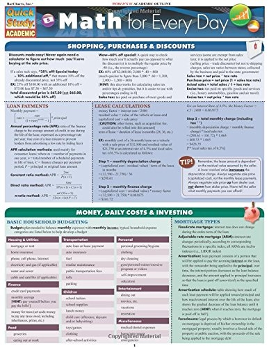 Medical Math (Quickstudy: Academic)